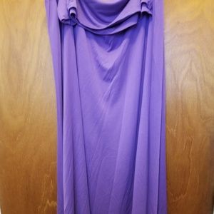 Lularoe Purple Slinky Maxi Skirt